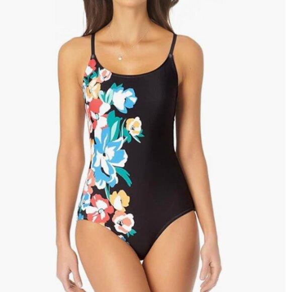 Anne Cole Summer Bunches LACE Back Maillot 8 8251